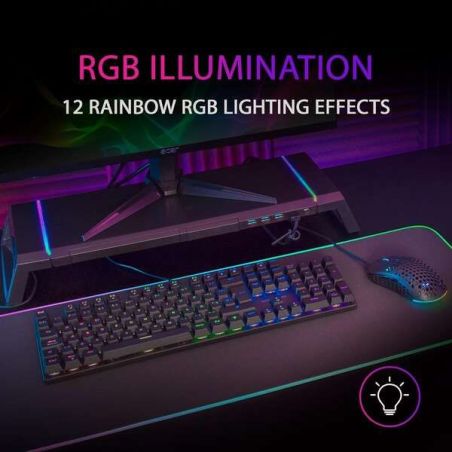 Tastiera Meccanica Mars Gaming MK422 RGB - Tecnologia Anti-Polvere- Tasti Ultra Resistenti