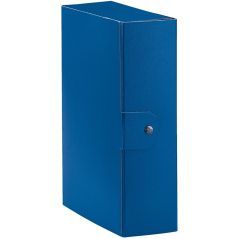 Esselte C30 EUROBOX Cartella per Progetti - 25 x 35 cm - Dorso 10 cm - Blu - Confezione da 1