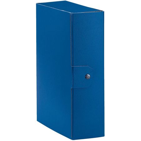 Esselte C30 EUROBOX Cartella per Progetti - 25 x 35 cm - Dorso 10 cm - Blu - Confezione da 1