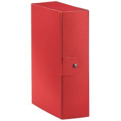 Esselte C30 EUROBOX Cartella per Progetti - 25 x 35 cm - Dorso 10 cm - Rosso - Confezione da 1