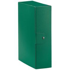 Esselte C30 EUROBOX Cartella per Progetti - 25 x 35 cm - Dorso 10 cm - Verde - Confezione da 1