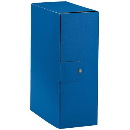 Esselte C32 EUROBOX Cartella per Progetti - 25 x 35 cm - Dorso 12 cm - Blu - Confezione da 1