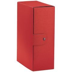 Esselte C32 EUROBOX Cartella per Progetti - 25 x 35 cm - Dorso 12 cm - Rosso - Confezione da 1