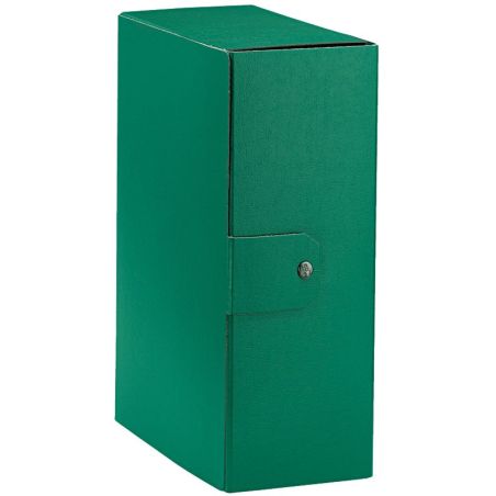 Esselte C32 EUROBOX Cartella per Progetti - 25 x 35 cm - Dorso 12 cm - Verde - Confezione da 1