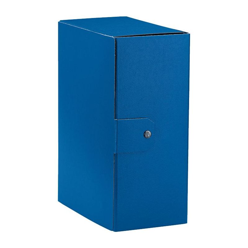 Esselte C35 EUROBOX Cartella per Progetti - 25 x 35 cm - Dorso 15 cm - Blu - Confezione da 1