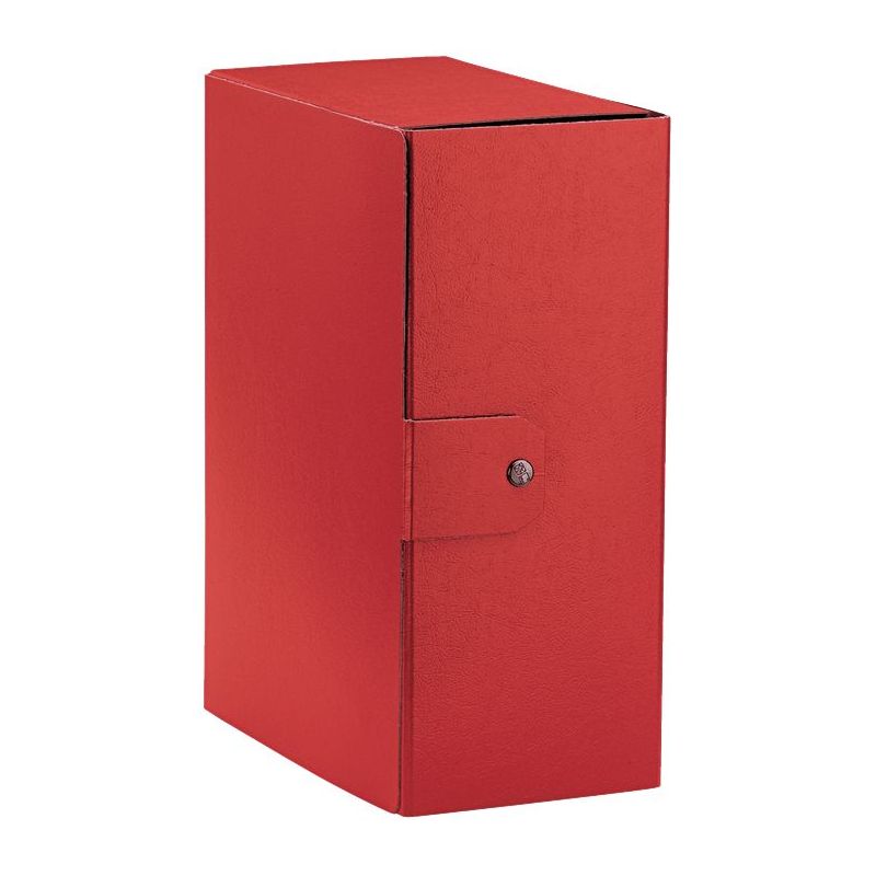 Esselte C35 EUROBOX Cartella per Progetti - 25 x 35 cm - Dorso 15 cm - Rosso - Confezione da 1