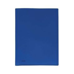 Portalistino Favorit Formato A4 20 Buste Trasparenti Finitura in Buccia d'Arancia Colore Blu