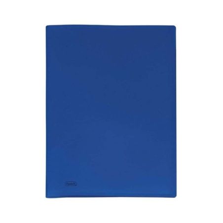 Portalistino Favorit Formato A4 20 Buste Trasparenti Finitura in Buccia d'Arancia Colore Blu