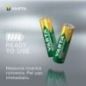 Batteria Ricaricabile Stilo AA - Nichel-Metallo Idruro (NiMH) - 1,2 V - 4 pz - 2100 mAh