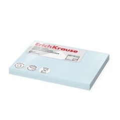 Post it - Sticky notes ErichKrause 100х75 mm, 100 fogli, Blu