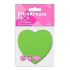 Post-it Sticky notes ErichKrause Neon, Cuore, 50 fogli, Verde