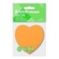 Post-it Sticky notes ErichKrause Neon, Cuore, 50 fogli, Arancione