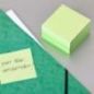 Post it Super Sticky Cubo da 450 Foglietti Adesivi 76 mm x 76 mm Multicolore Verde  Giallo  Blu  Viola