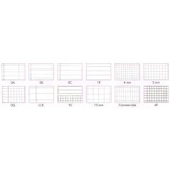 Quaderno One Color formato A5 - Blasetti Rigatura 1R - Confezione da 10 - 80gr