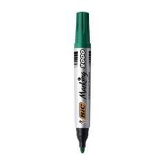 BIC Marking 2000 Pennarelli Indelebili Colore Verde Punta Tonda (1.7 mm) Confezione da 12 Marcatori