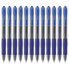 Pilot G 2 Penna Roller a Inchiostro Gel a Scatto Confezione da 12 Penne Colore Blu