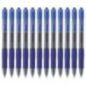 Pilot G 2 Penna Roller a Inchiostro Gel a Scatto Confezione da 12 Penne Colore Blu