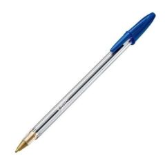 BIC Penne Blu a Sfera, Cristal Original, Punta Media, 1 mm