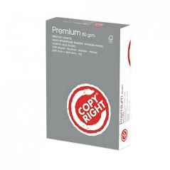 Carta A3 Copy Right Premium 80gr - 5 risme per fotocopie e stampe professionali (2.500 fogli)