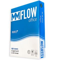 Carta A4 80 gr MM FLOW Office Bianca - Bancale 120 Risme