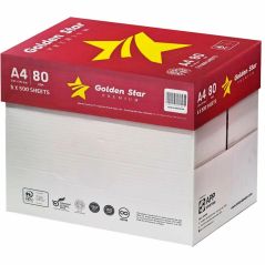 Bancale Carta A4 Golden Star 80gr - 120 risme per fotocopie e stampe professionali