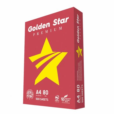 Bancale Carta A4 Golden Star 80gr - 120 risme per fotocopie e stampe professionali