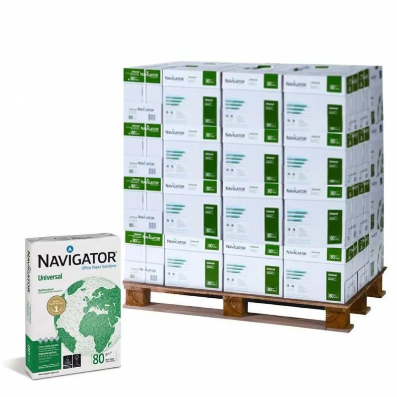 Carta A4 Navigator 80 gr - 240 risme - Bancale intero