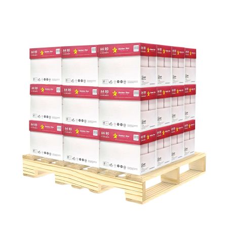 Bancale Carta A4 Golden Star 80gr - 180 risme per fotocopie e stampe professionali