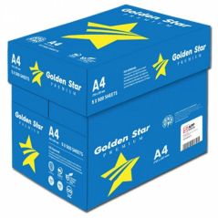 Carta A4 Golden Star 75gr - Bancale 120 risme per fotocopie e stampe professionali