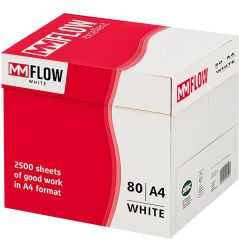 Carta A4 80 gr MM FLOW EXCELLENT Bianca - Bancale 240 Risme