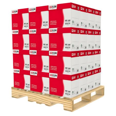 Carta A4 80 gr MM FLOW EXCELLENT Bianca - Bancale 240 Risme