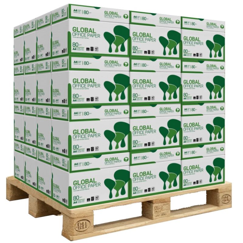 Bancale 48 Pacchi Carta A4 Global Office Paper di Navigator 80gr - 240 risme per fotocopie e stampe professionali Bancale 48 Pacchi Carta A4 Global Office Paper di Navigator 80gr - 240 risme per fotocopie e stampe professionali