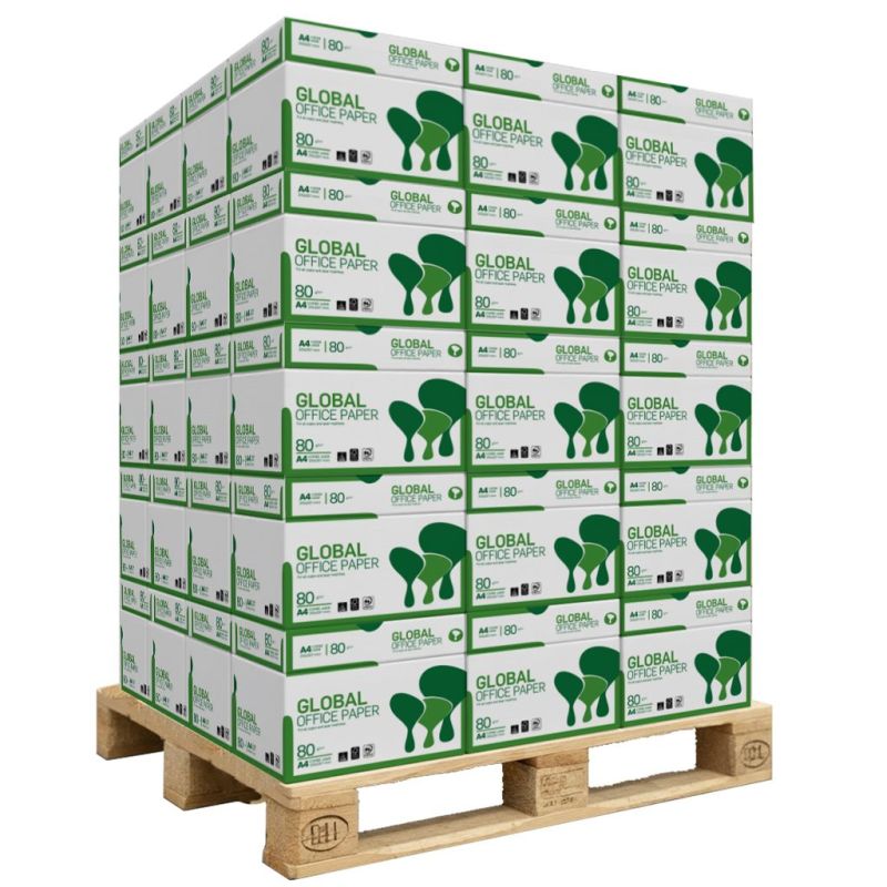 Maxi Bancale 60 Pacchi Carta A4 Global Office Paper di Navigator 80gr - 300 risme per fotocopie e stampe professionali Maxi Bancale 60 Pacchi Carta A4 Global Office Paper di Navigator 80gr - 300 risme per fotocopie e stampe professionali