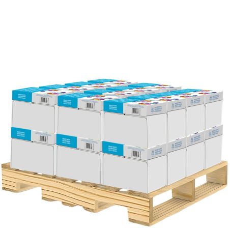 Bancale Carta A4 BM OFFICE 80gr - 120 risme per fotocopie e stampe professionali