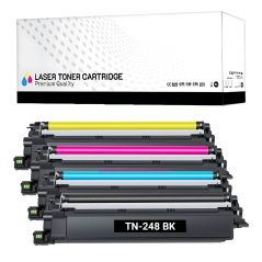 4 Toner Brother TN-248 XL BK+C+M+Y CON CHIP Compatibile