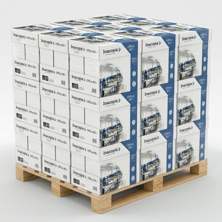 Carta Inacopia A4 80gr - Bancale 180 risme per fotocopie e stampe