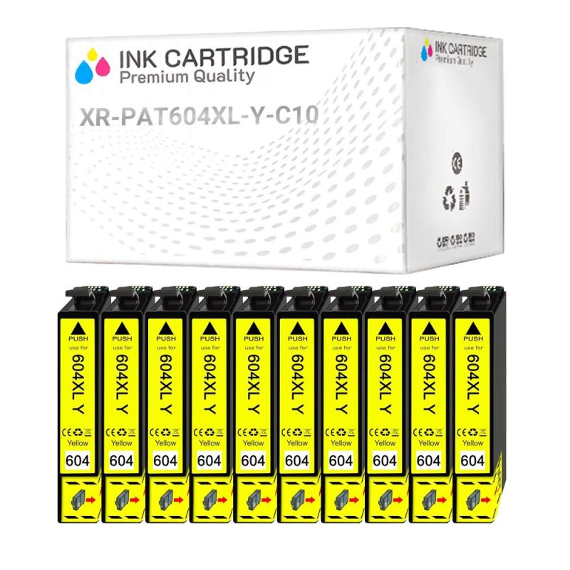 Cartucce Epson 604XL-Y GIALLO Compatibile KIT 10