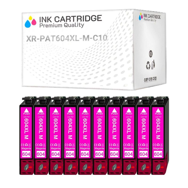 Cartucce Epson 604XL-M Magenta Compatibile KIT 10