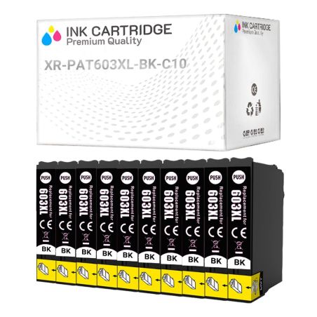 In vendita Cartuccia Epson 603XL-BK Nera compatibile