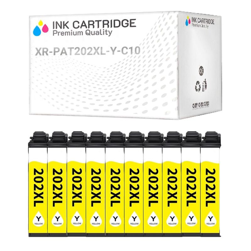 Cartucce Epson T202XL C13T02G440 Giallo Compatibile KIT 10