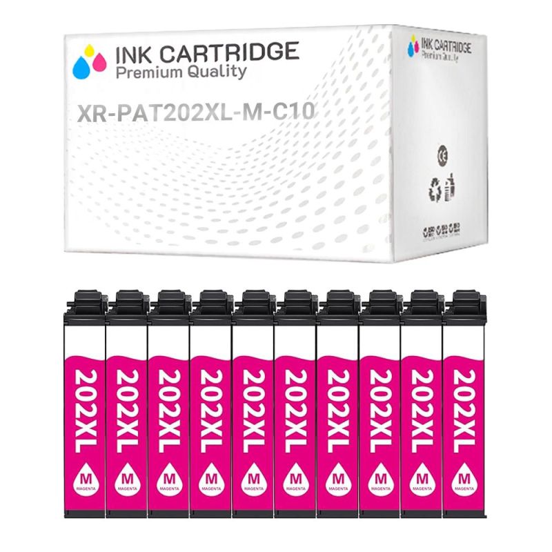 Cartucce Epson T202XL C13T02G340 Magenta Compatibile KIT 10