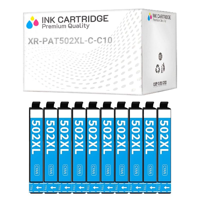 Cartucce Epson T502XL-C C13T02W24010 Ciano Compatibile KIT 10