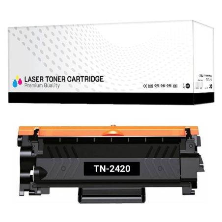 Toner Brother TN-2420 CON CHIP Nero Compatibile (Quantità : Per 20)