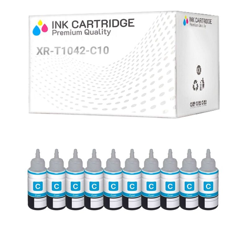 Cartucce Epson T104 Ciano Compatibile KIT 10