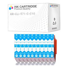 Prova Cartuccia Canon CLI571-C Compatibile Xenres