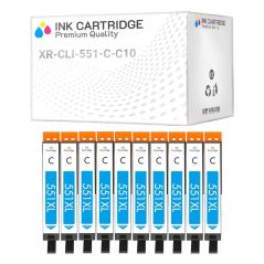 Acquista Cartuccia Canon CLI551-C Ciano CON CHIP compatibile – Xenres