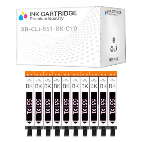 Vendita Cartuccia Canon CLI551-BK Nero CON CHIP – Xenres