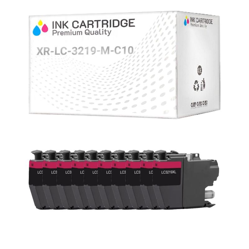 Cartucce Brother LC-3219M Magenta Compatibile KIT 10