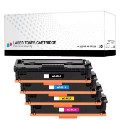 Vendita 4 Toner Hp W2410A Nero + Colore NO-CHIP compatibile – Xenres