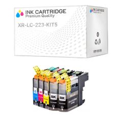 Offerta Kit 5 Cartucce Brother LC223 Nero + Colore